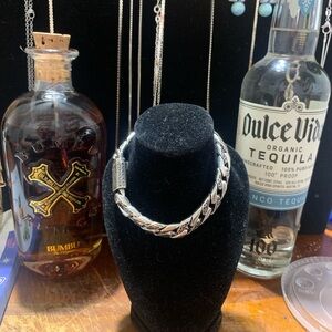 Men’s Viking Style .925 S Silver Chain Bracelet